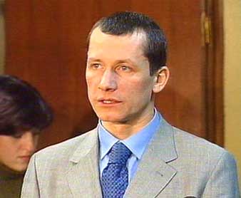 Заместитель главы Минэкономразвития Андрей Шаронов. Кадр НТВ, архив, 2004 год