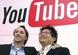 Основатели YouTube Xад Херли и Стив Чен